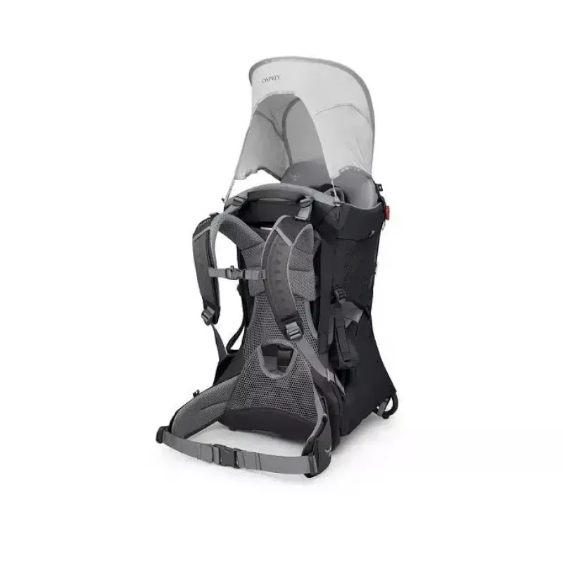 Child carrier Osprey Poco Tourist carrier Black — lightweight child backpack carrier, model 10005970/550/O/S