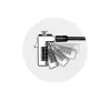 Laptop Lock Kensington Slim Resettable Combination K60628WW