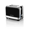 Toaster ETA Storio 9166 90020 — 2-slice, 930 W, Black, 1.65 kg
