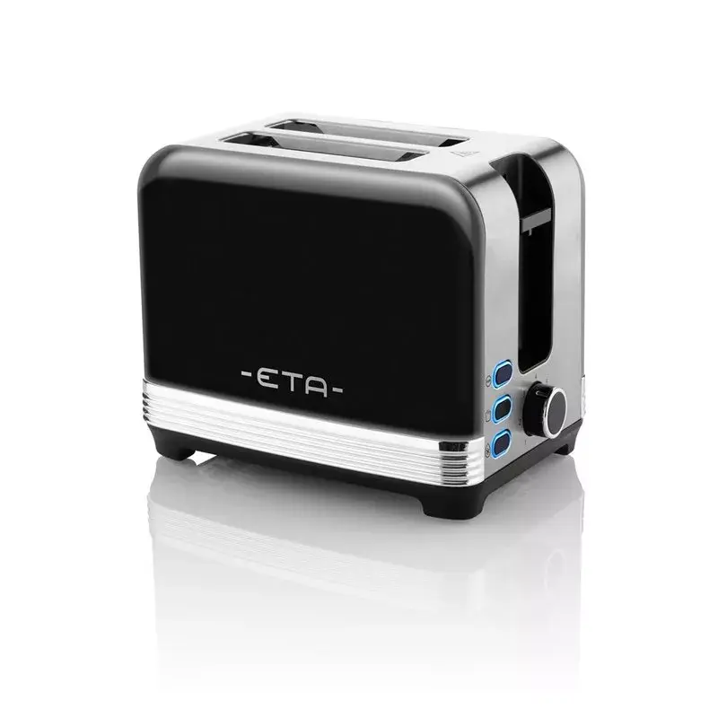 Toaster ETA Storio 9166 90020 — 2-slice, 930 W, Black, 1.65 kg