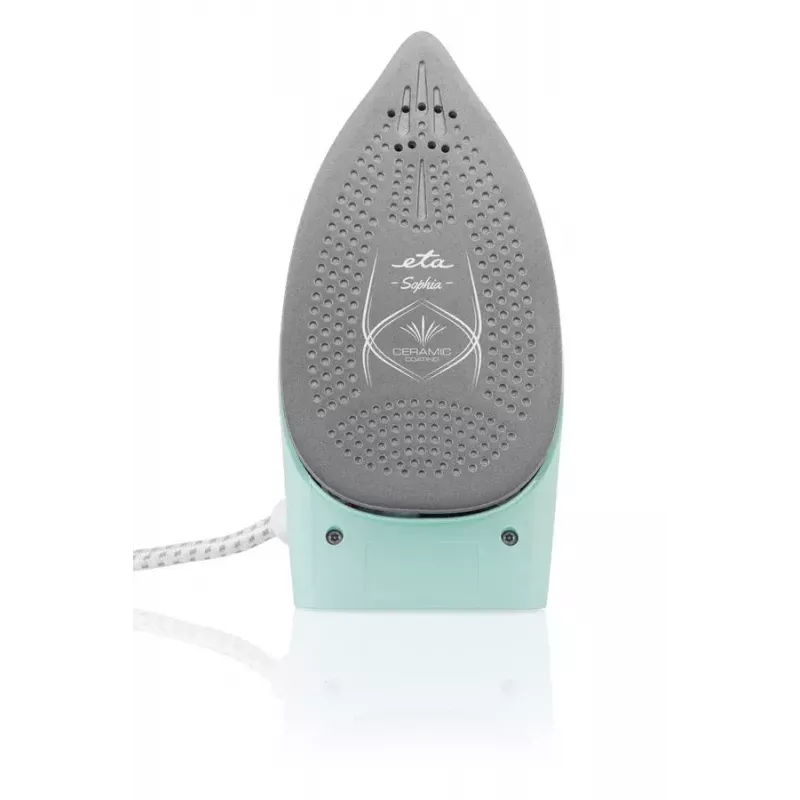 Steam iron ETA Sophia ETA127190000 — ceramic soleplate, 1100 W, 80 ml tank, vertical steam, 1.9 m cord