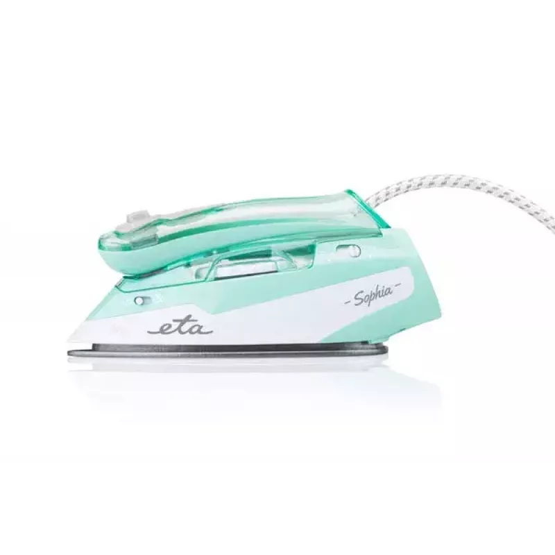 Steam iron ETA Sophia ETA127190000 — ceramic soleplate, 1100 W, 80 ml tank, vertical steam, 1.9 m cord