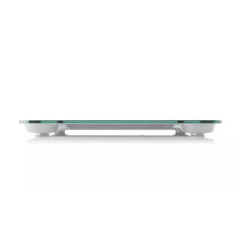 Electronic personal scale ETA ETA277990000 — white, square, 180 kg capacity, 100 g accuracy
