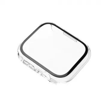 Screen protector FIXED for Apple Watch 44mm, polycarbonate clear, full-frame coverage
