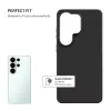 Fixed MagFlow | Back cover | Samsung | Galaxy S26 Ultra | Liquid silicon | Black
