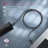 Axagon BUCM432-CM10AB USB cable USB4 Gen 3x2 1 m USB C Black