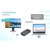 i-tec Thunderbolt 3/USB-C Dual 4K Docking Station + USB-C to DisplayPort Cable (1,5 m) + Power Delivery 60W
