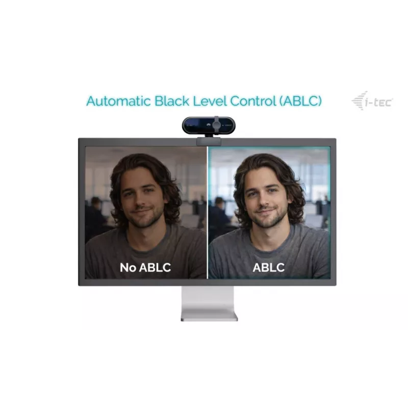 Webcam ITEC SOLOMON 100 1080p, 2 MP, Full HD 1920×1080, USB, clip mount, black