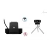 Webcam i-tec SOLOMON 300 4K, USB, 3840×2160, 8.29 MP, clip mount, black