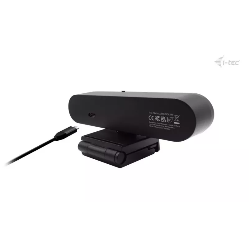 i-tec SOLOMON WH200 2K Webcam Windows Hello, 4 MP, 2560 x 1440 pixels, 2K Ultra HD, 60 fps, 1920x1080@30fps, 1280x720@30fps, 2560x1440@30fps, Auto