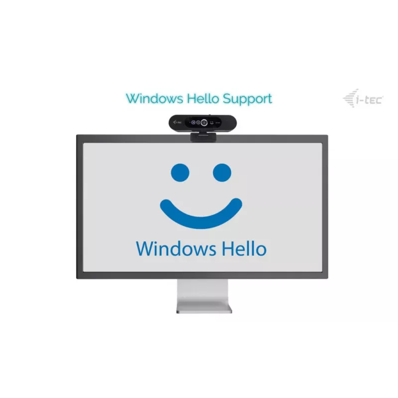 i-tec SOLOMON WH200 2K Webcam Windows Hello, 4 MP, 2560 x 1440 pixels, 2K Ultra HD, 60 fps, 1920x1080@30fps, 1280x720@30fps, 2560x1440@30fps, Auto