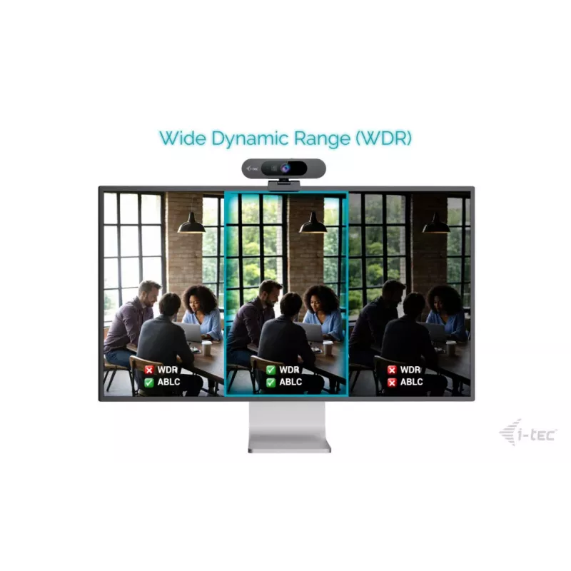 Webcam ITEC SOLOMON PRO 900 4K, 3840×2160, 8.29 MP, USB, Clip mount, Black