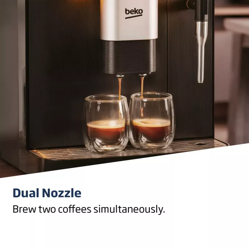 Beko CEG7302B CaffeExperto Bean To Cup Coffee Machine with Steam Wand