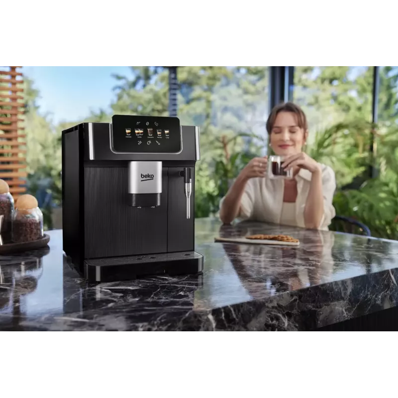 Beko CEG7302B CaffeExperto Bean To Cup Coffee Machine with Steam Wand