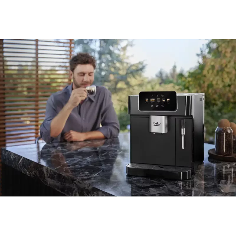 Beko CEG7302B CaffeExperto Bean To Cup Coffee Machine with Steam Wand