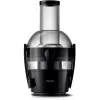 Slow juicer Philips Viva Collection HR1856, 800 W, black, LED display, juice container