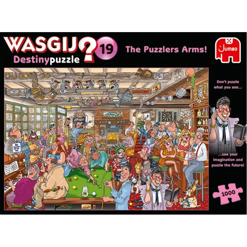 Puzzle Wasgij Destiny 19 1000 pieces 680x490 mm