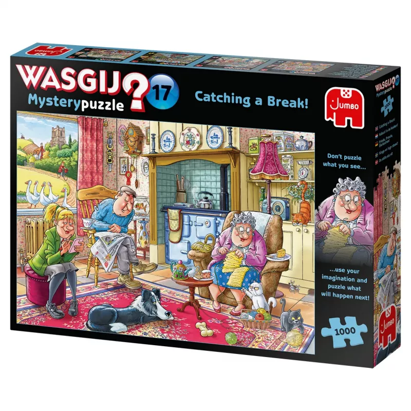 Wasgij Mystery 17 1000 pieces Jumbo Comics Puzzle