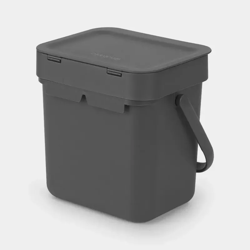 Bin Brabantia 209888 Black Plastic 139x188x174 mm