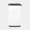 Brabantia Bo Waste Bin 4 L Rectangular Steel Black White