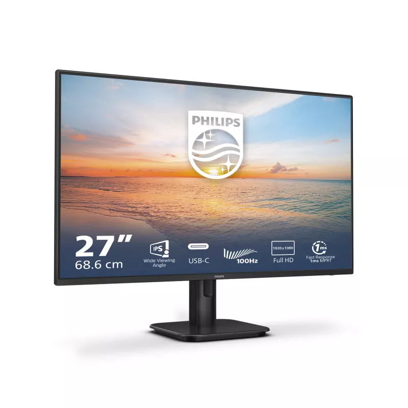 Philips 1000 series 27E1N1300A/00 computer monitor 68.6 cm (27 inch) 1920 x 1080 pixels Full HD LCD Black
