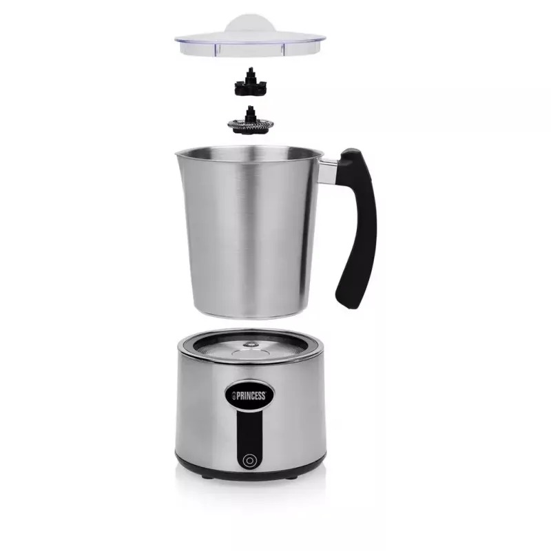 Automatic Milk Frother Princess 01.243005.01.001 Silver Stainless Steel
