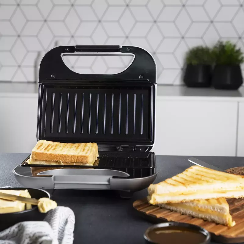 Sandwich Maker Princess 01.127003.01.001 750W Black Silver