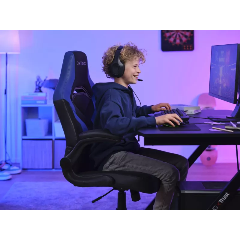 Trust GXT 703B RIYE Universal gaming chair Black, Blue