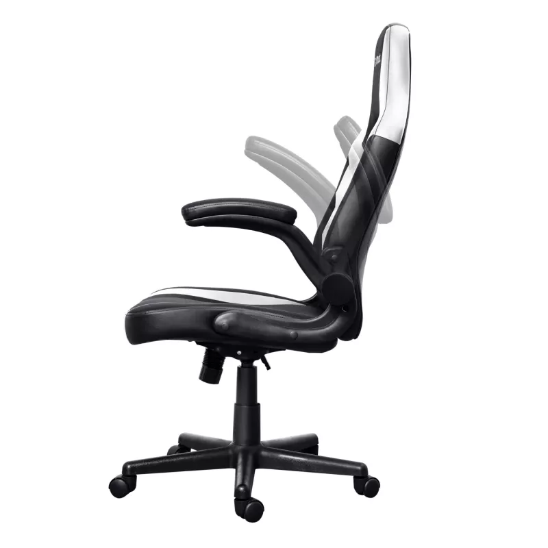 Universal gaming chair Trust GXT 703W RIYE Black White 140 kg
