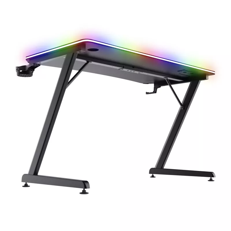 Table Trust GXT 710 Luminus Pro Black Rectangular ABS/PC 1200x600x740mm