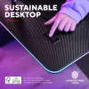 Table Trust GXT 710 Luminus Pro Black Rectangular ABS/PC 1200x600x740mm