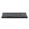 Wired full-size keyboard TRUST Primo Illuminated USB QWERTZ German, 104 keys, black, 1.8 m cable