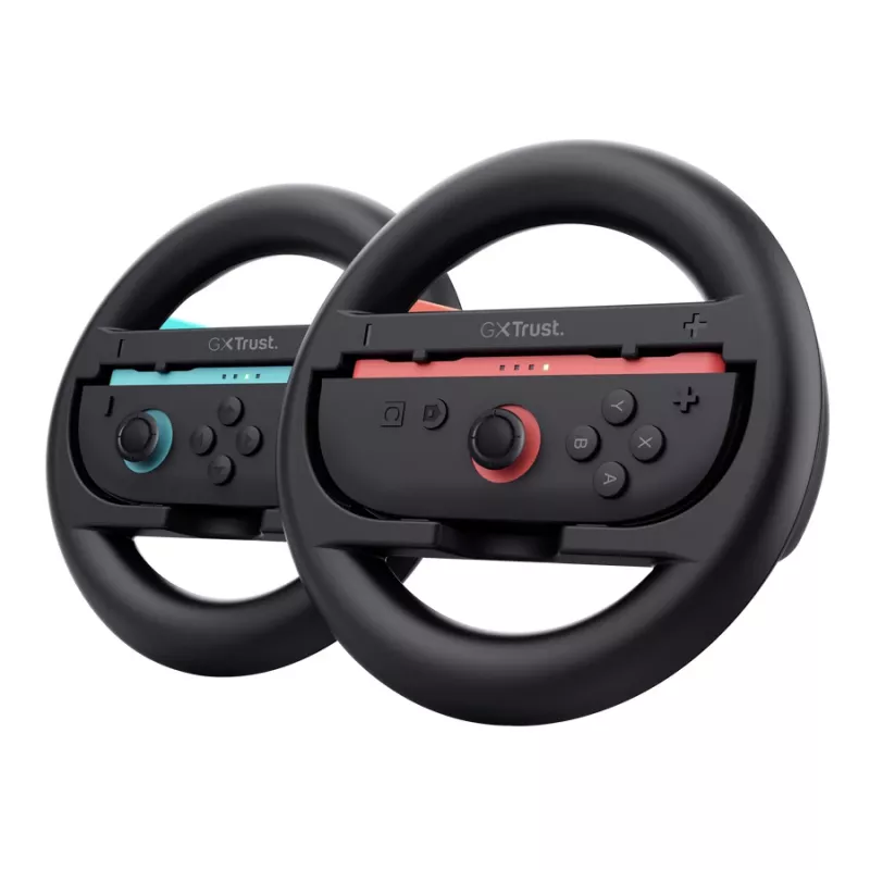 Gaming steering wheel accessory TRUST Wheel for Joy-Con GXT1257 26048 for Nintendo Switch Joy‑Con
