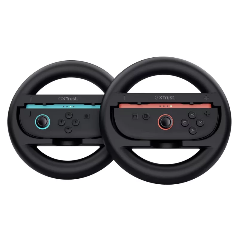 Gaming steering wheel accessory TRUST Wheel for Joy-Con GXT1257 26048 for Nintendo Switch Joy‑Con