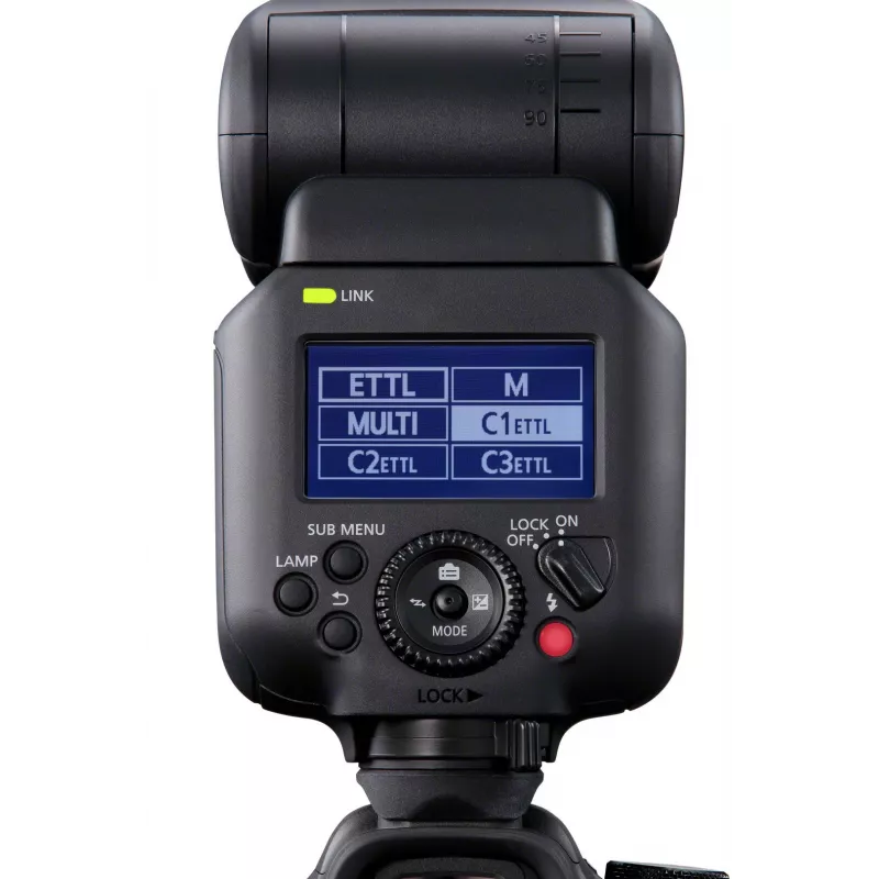Flash, Canon Speedlite EL-5 — slave flash, Li‑Ion LP‑EL battery, 491 g, black