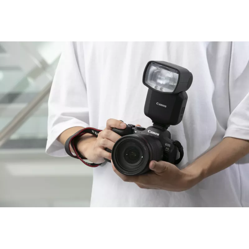 Flash, Canon Speedlite EL-5 — slave flash, Li‑Ion LP‑EL battery, 491 g, black