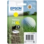 Epson Golf ball Singlepack Yellow 34XL DURABrite Ultra Ink, High (XL) Yield, Yellow, Pigment-based ink, 10.8 ml, 1 pc(s), 950 pages