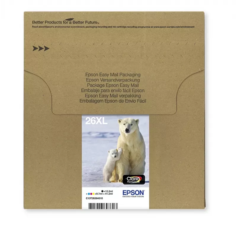Cartridge Epson Multipack 4-colours C13T26364511 4x6ml