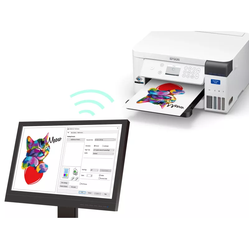Epson SureColor SC‑F100 large format printer Wi-Fi Inkjet Colour 600 x 1200 DPI A4 (210 x 297 mm) Ethernet LAN