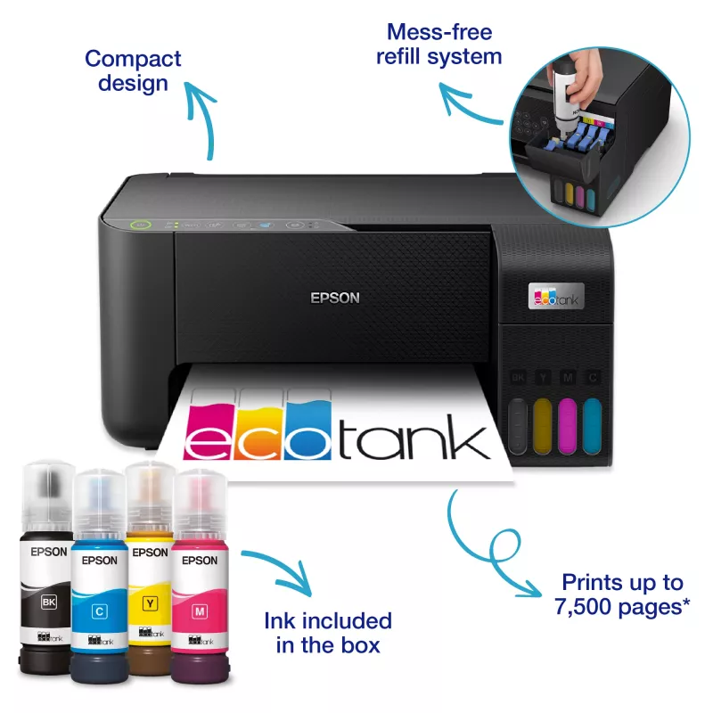 Epson EcoTank ET-2865 Inkjet A4 5760 x 1440 DPI Wi-Fi