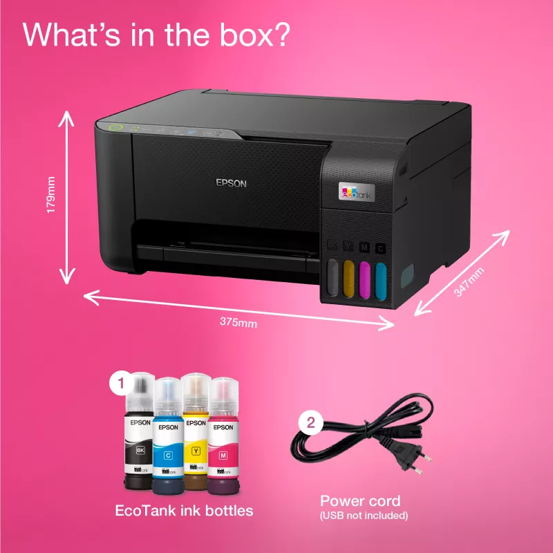Epson EcoTank ET-2865 Inkjet A4 5760 x 1440 DPI Wi-Fi