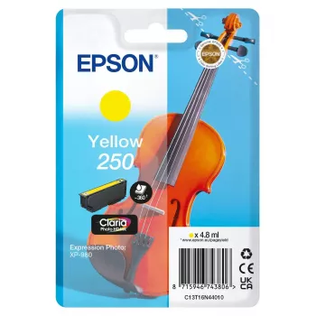 Epson 250 Violin Claria Photo HD ink cartridge 1 pc(s) Original Yellow