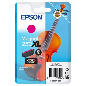 Epson 250XL Violin Claria Photo HD ink cartridge 1 pc(s) Original High (XL) Yield Magenta