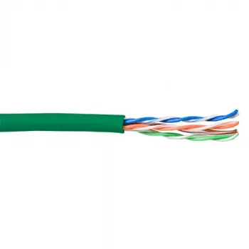 Patch Cable ACT CAT5E U/UTP Stranded Green 100 m