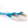 ACT Blue 1 meter SFTP CAT6A patch cable snagless with RJ45 connectors