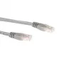 ACT Grey 0.25 meter U/UTP CAT6A patch cable with RJ45 connectors