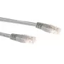 ACT Grey 2 meter LSZH U/UTP CAT6A patch cable with RJ45 connectors
