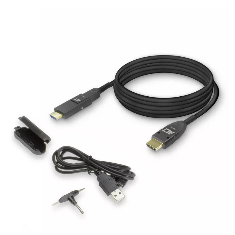 ACT 30 meters HDMI High Speed 4K Active Optical Cable with detachable connector v2.0 HDMI-A male - HDMI-A male