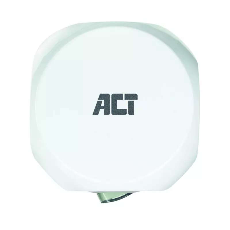 Power distribution unit ACT AC2430 — 3× Type F AC outlets, 230 V, 16 A, 1.5 m cable, white