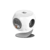 Power distribution unit ACT AC2430 — 3× Type F AC outlets, 230 V, 16 A, 1.5 m cable, white